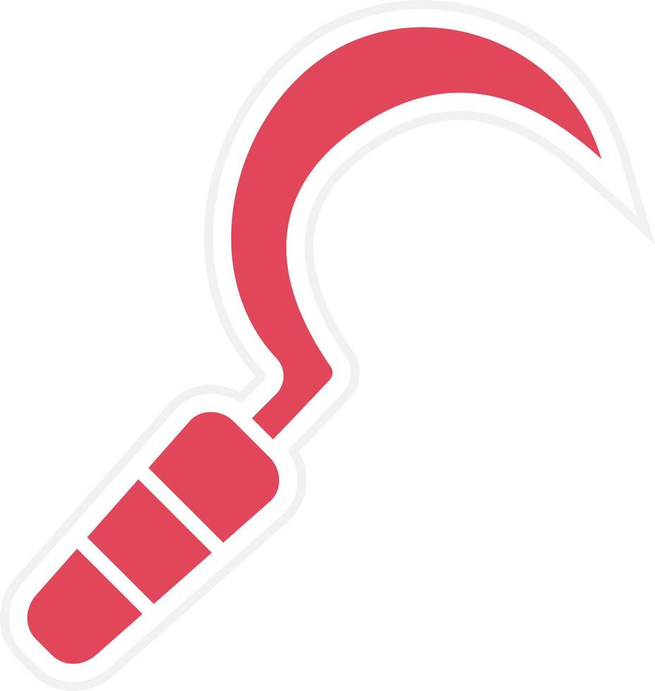 Sickle Icon Style vector
