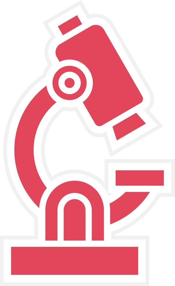 Miscroscope Icon Style vector
