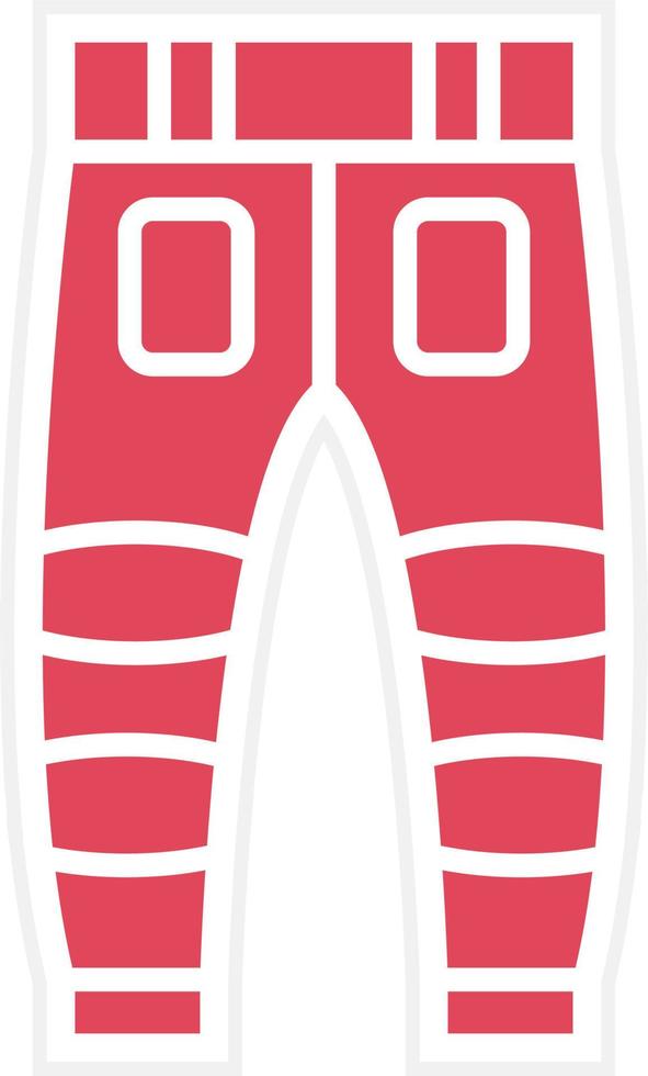 Firefighter Pants Icon Style vector