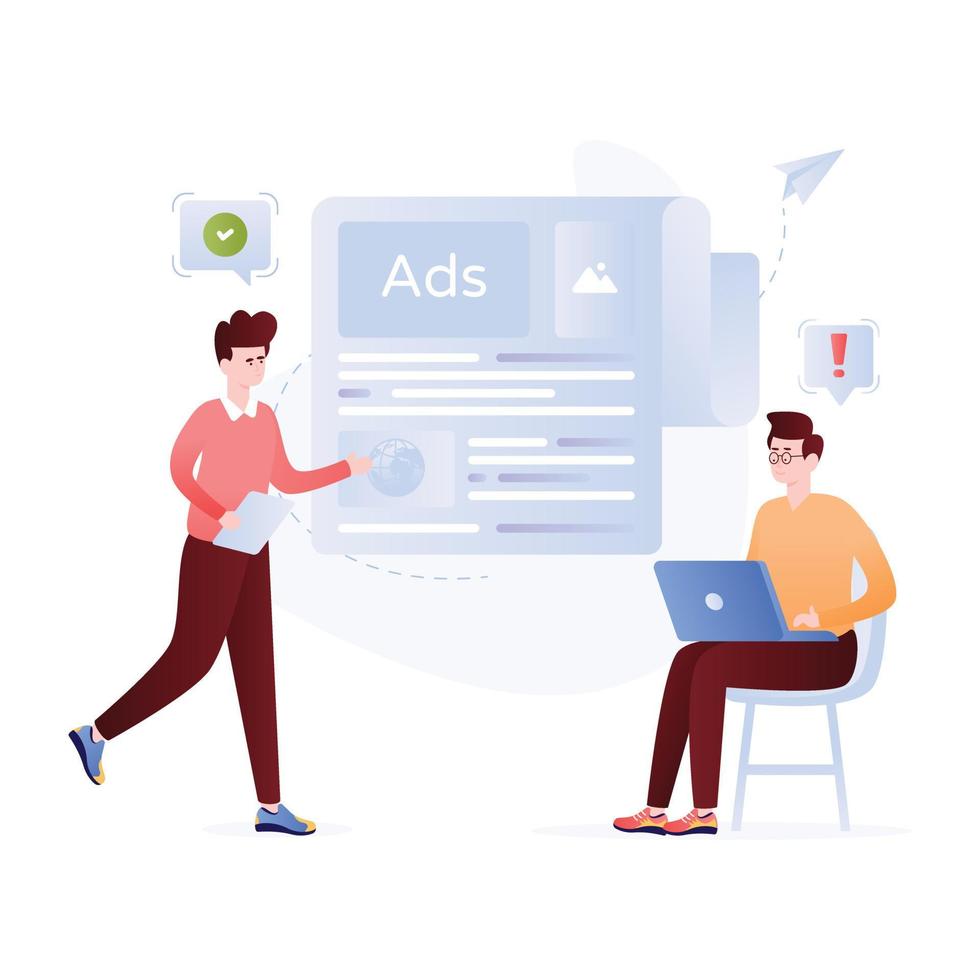 Special offer flat illustration in vector format