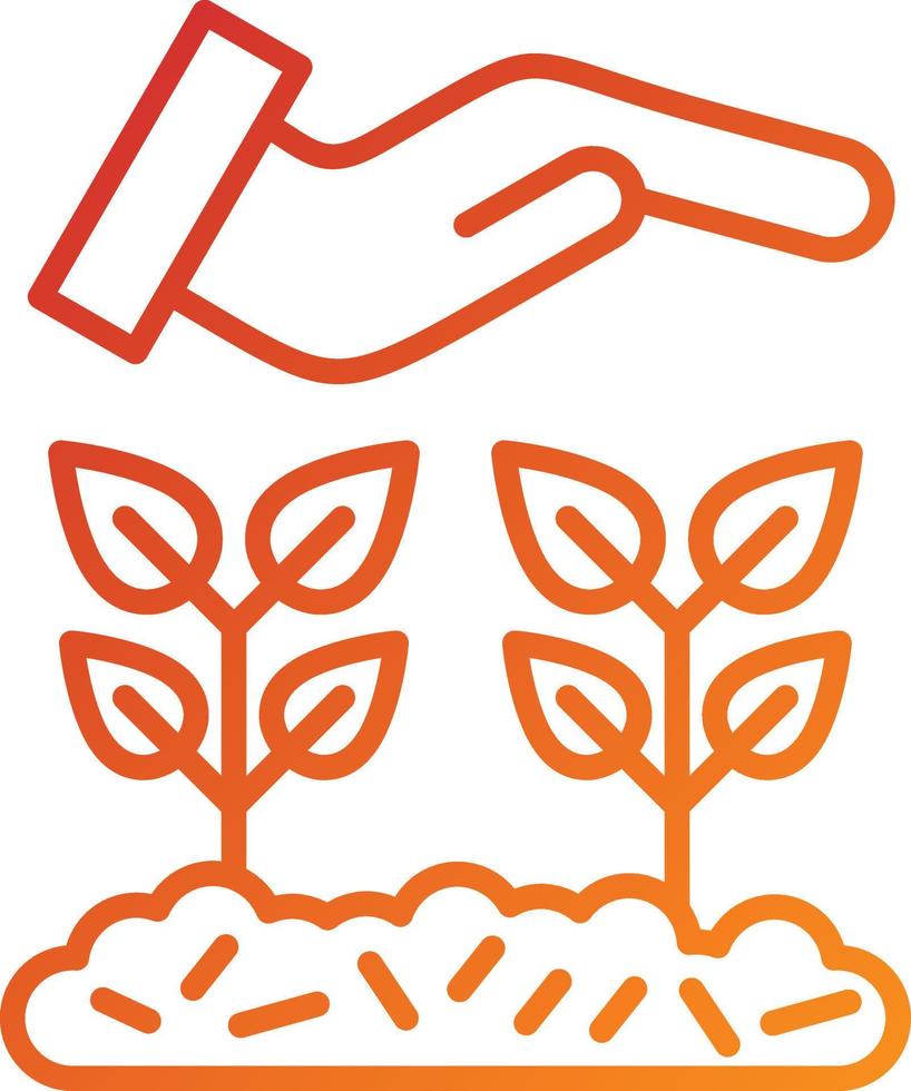 Plantation Icon Style vector