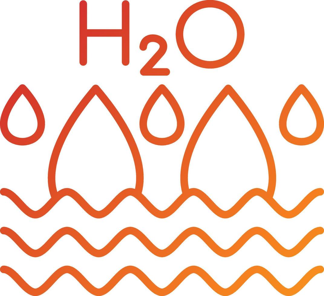 H2O Icon Style vector