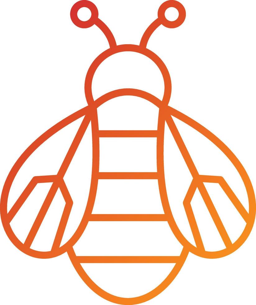 Bee Icon Style vector