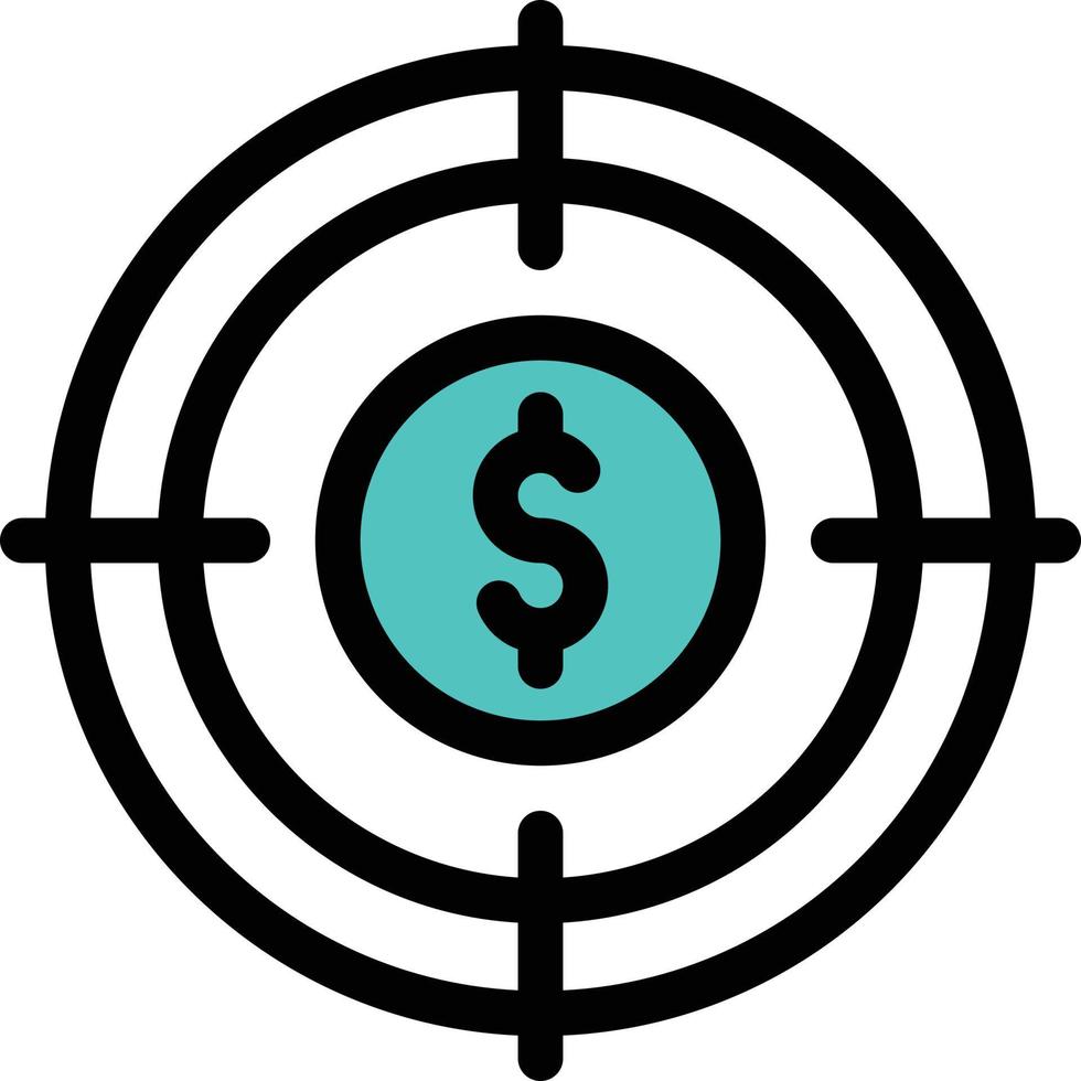 target vector illustration on a background.Premium quality symbols. vector icons for concept and graphic design.