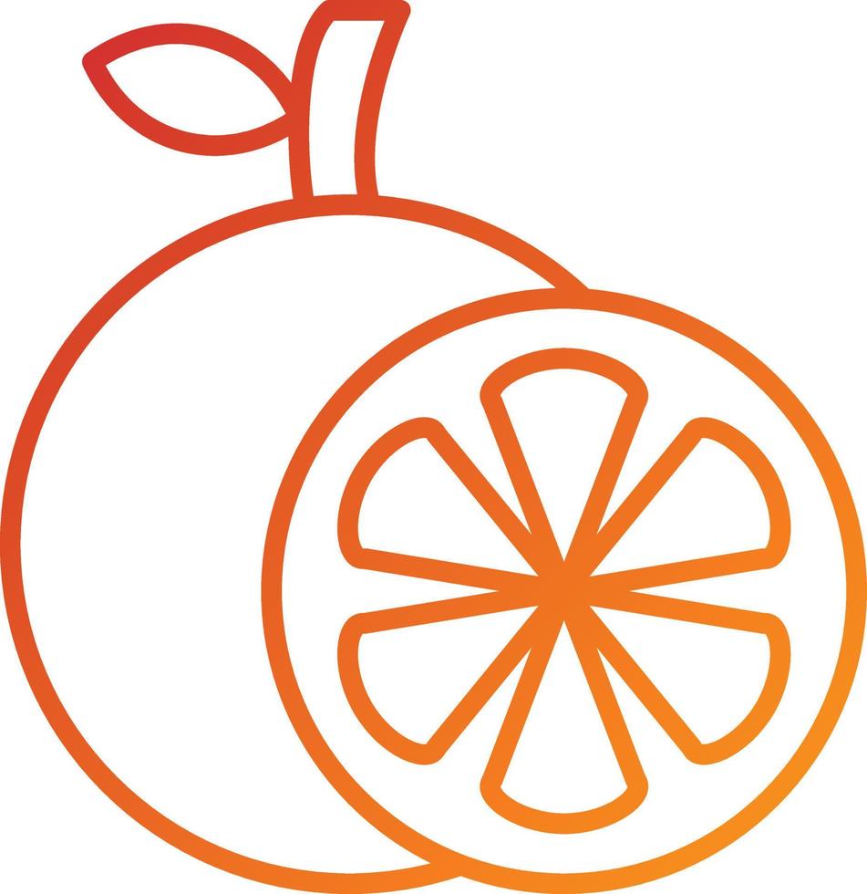 Orange Icon Style vector