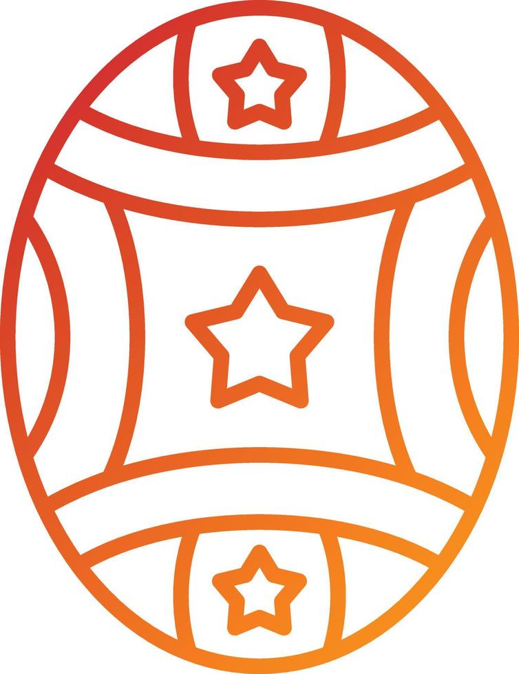 Easter Egg Icon Style vector