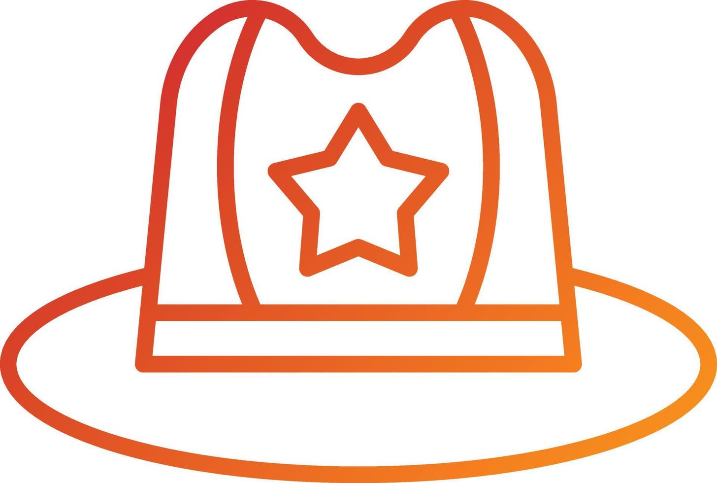 Hat Icon Style vector