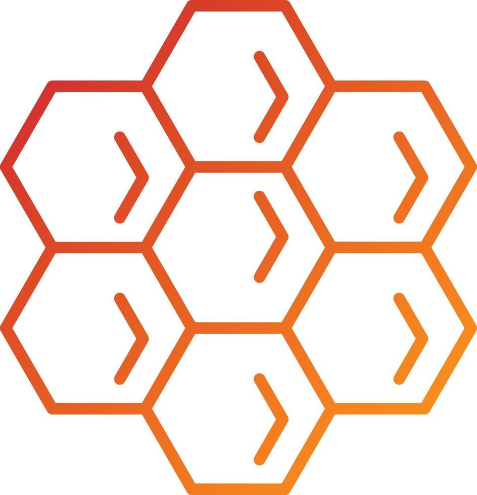 Honeycomb Icon Style vector