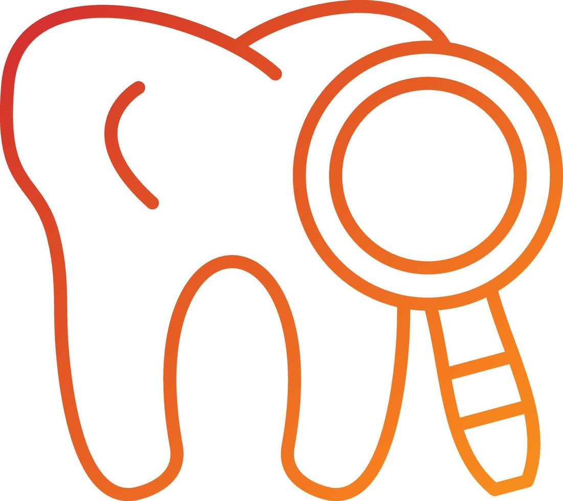 Dental Checkup Icon Style vector