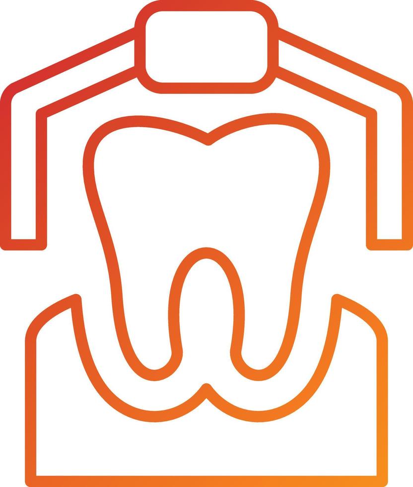 Tooth Extraction Icon Style vector