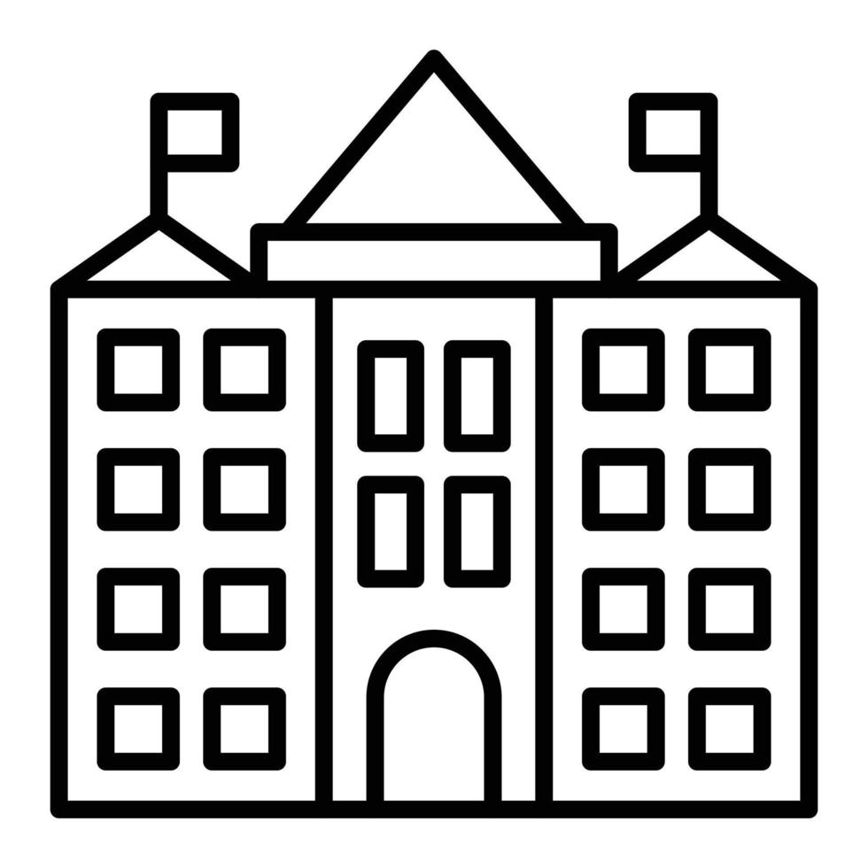 Embassy Icon Style vector