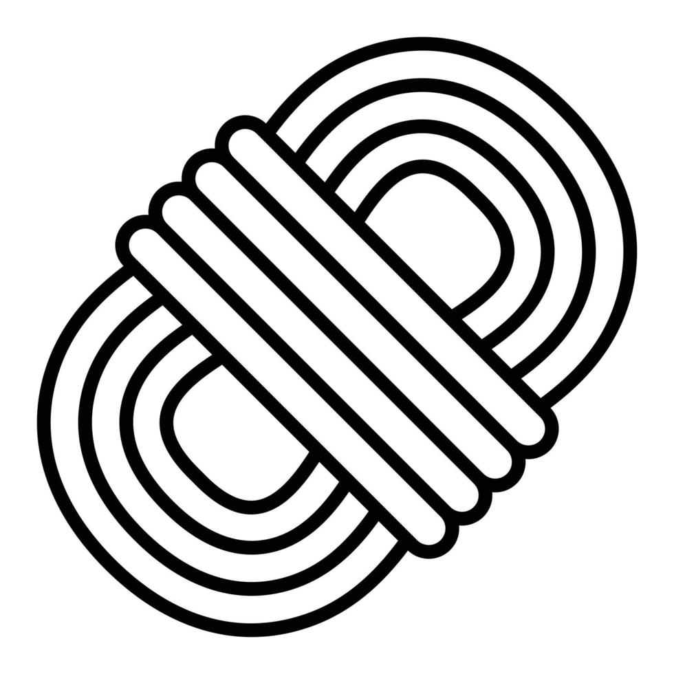 Rope Icon Style vector