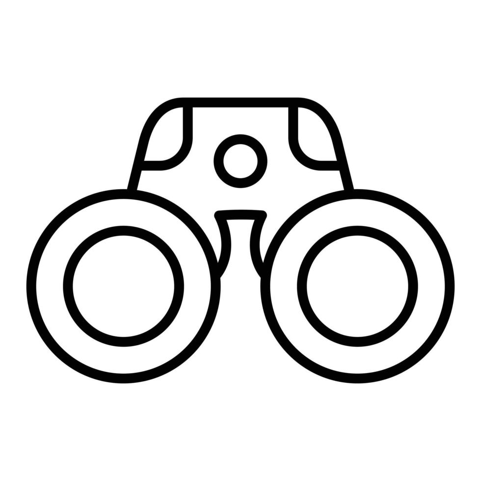 Binocular Icon Style vector