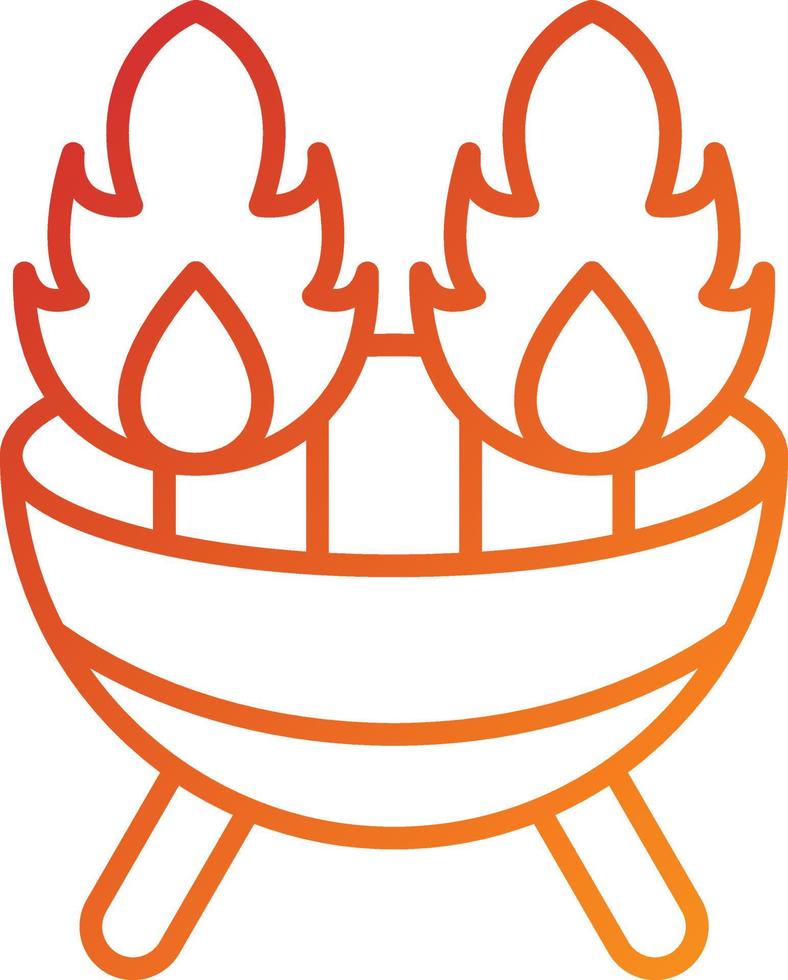 BBQ Icon Style vector