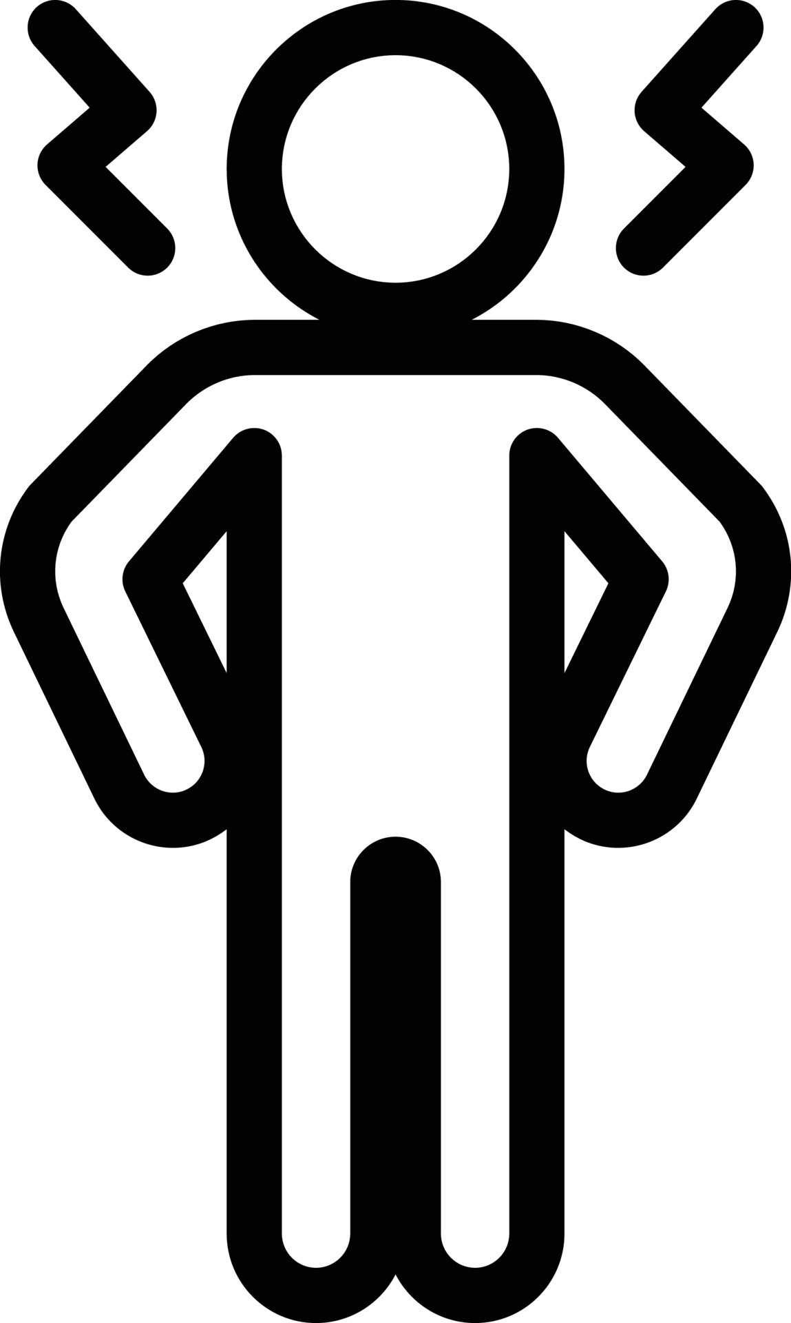 tension vector illustration on a background.Premium quality symbols