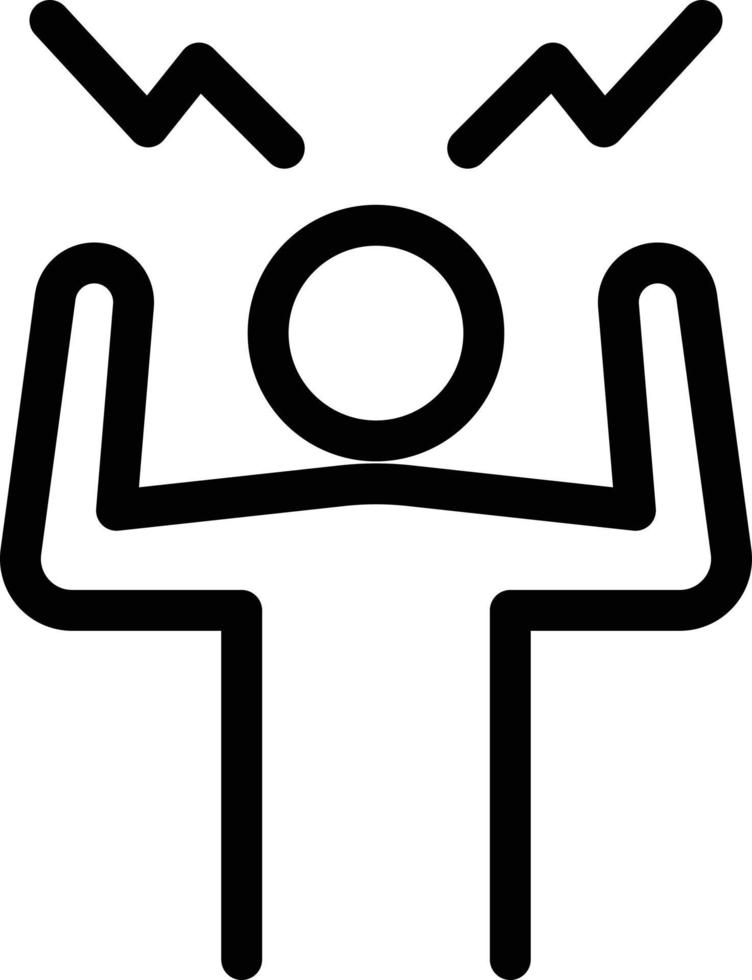 tension vector illustration on a background.Premium quality symbols. vector icons for concept and graphic design.