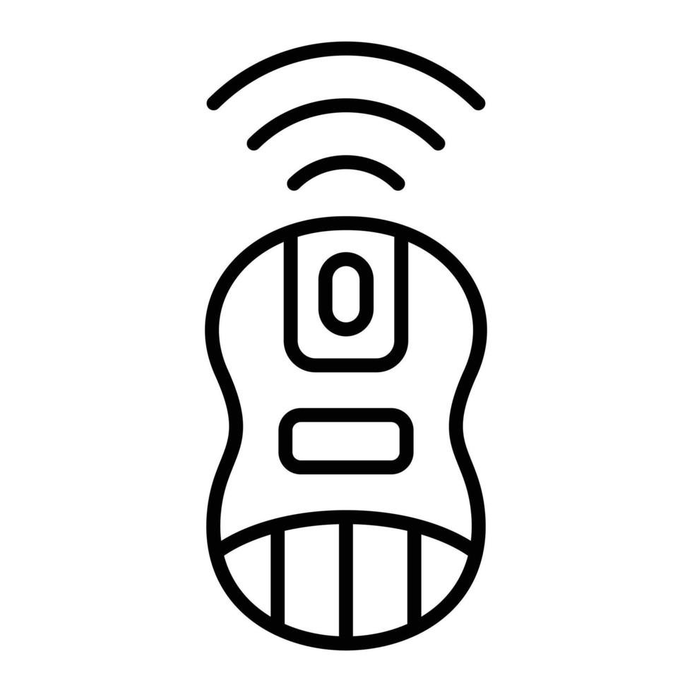 Wireless Mouse Icon Style vector