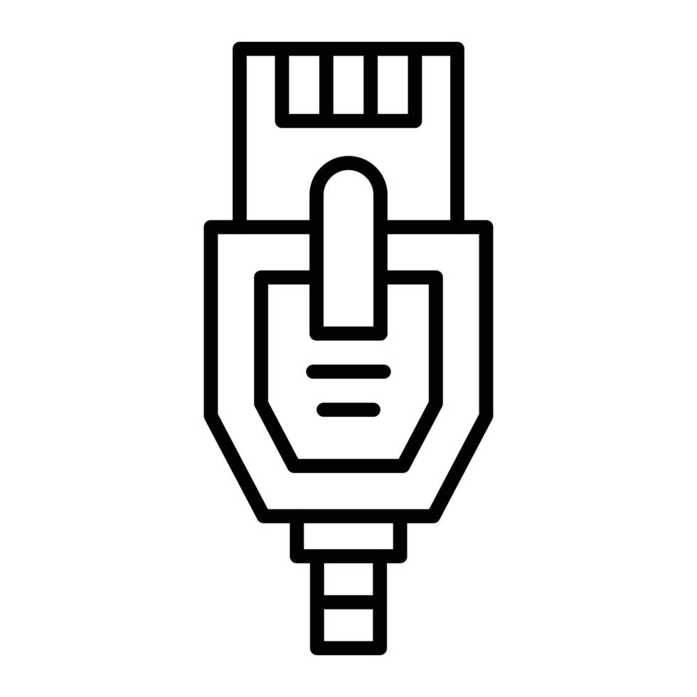 LAN Icon Style vector