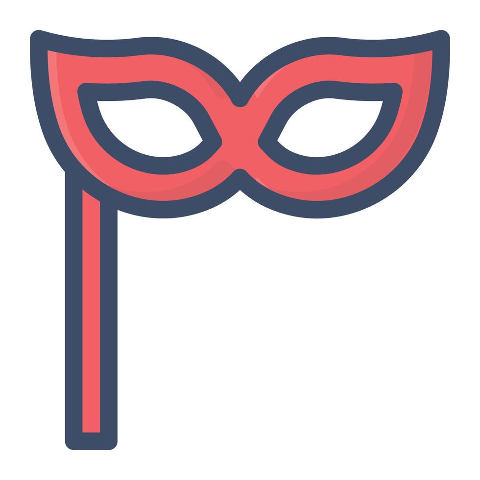 carnival mask vector illustration on a background.Premium quality symbols. vector icons for concept and graphic design.