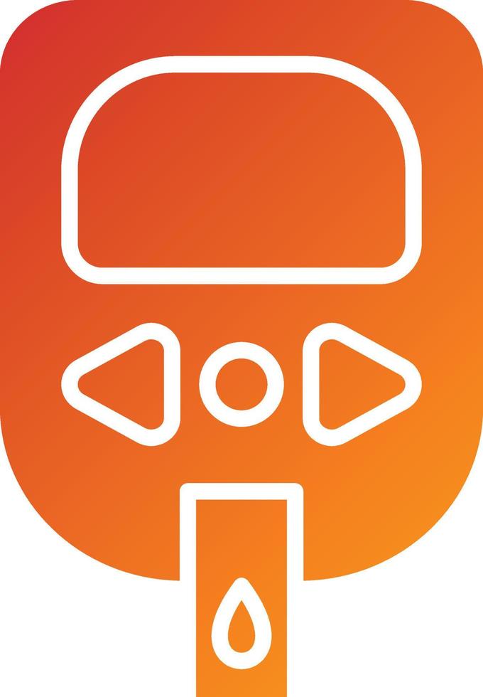 Diabetes Test Icon Style vector