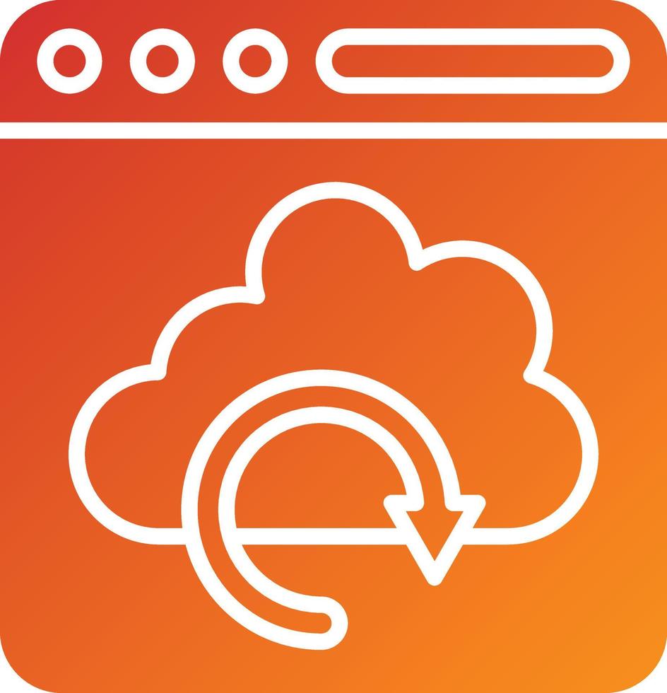 Recovery Icon Style vector