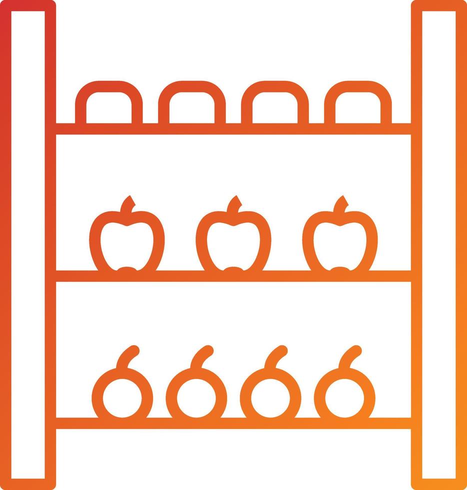 Rack Icon Style vector