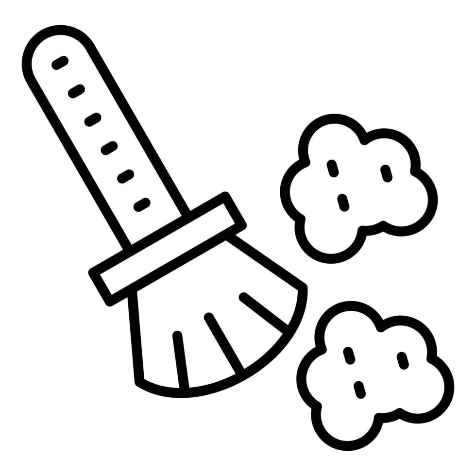 Dusting Icon Style vector