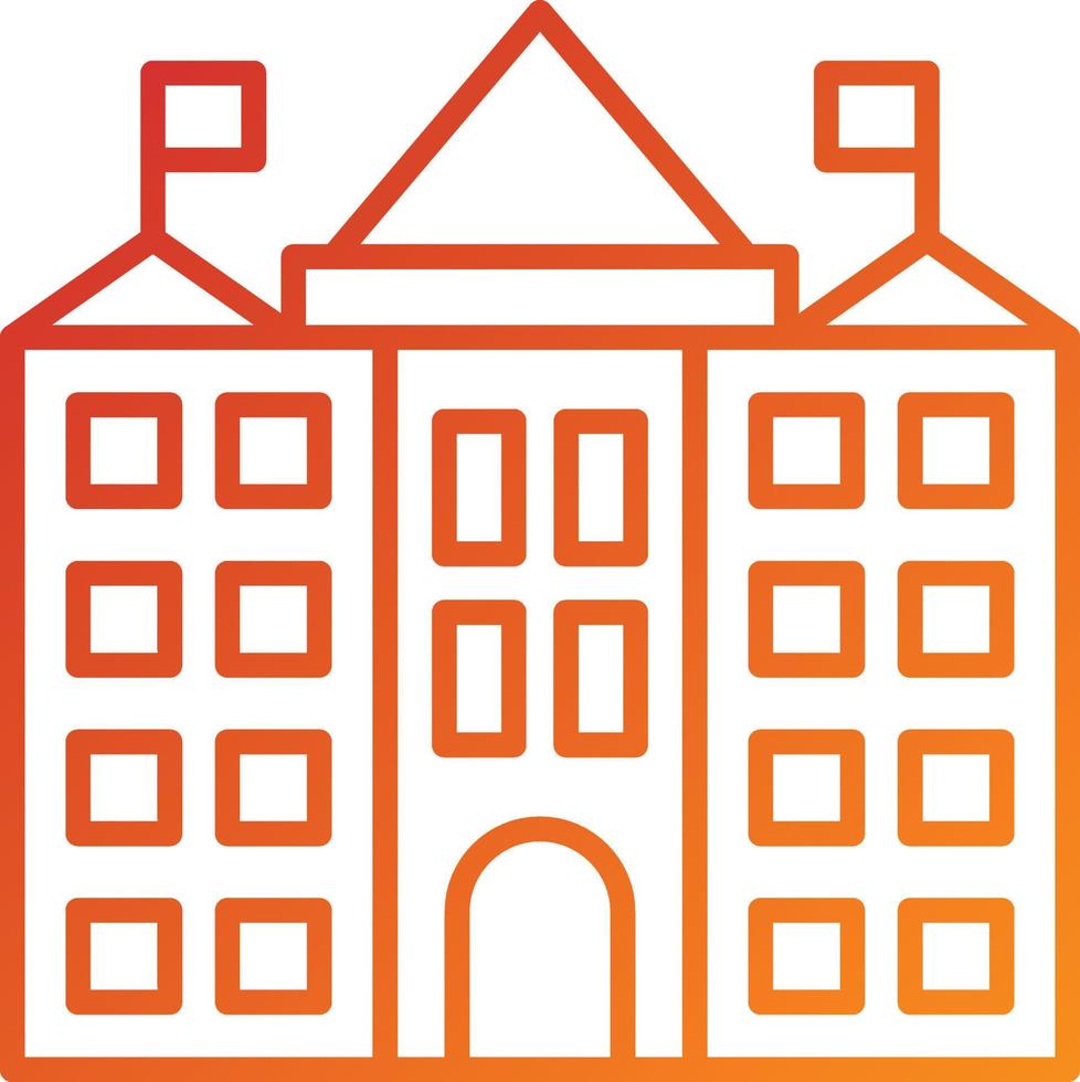 Embassy Icon Style vector