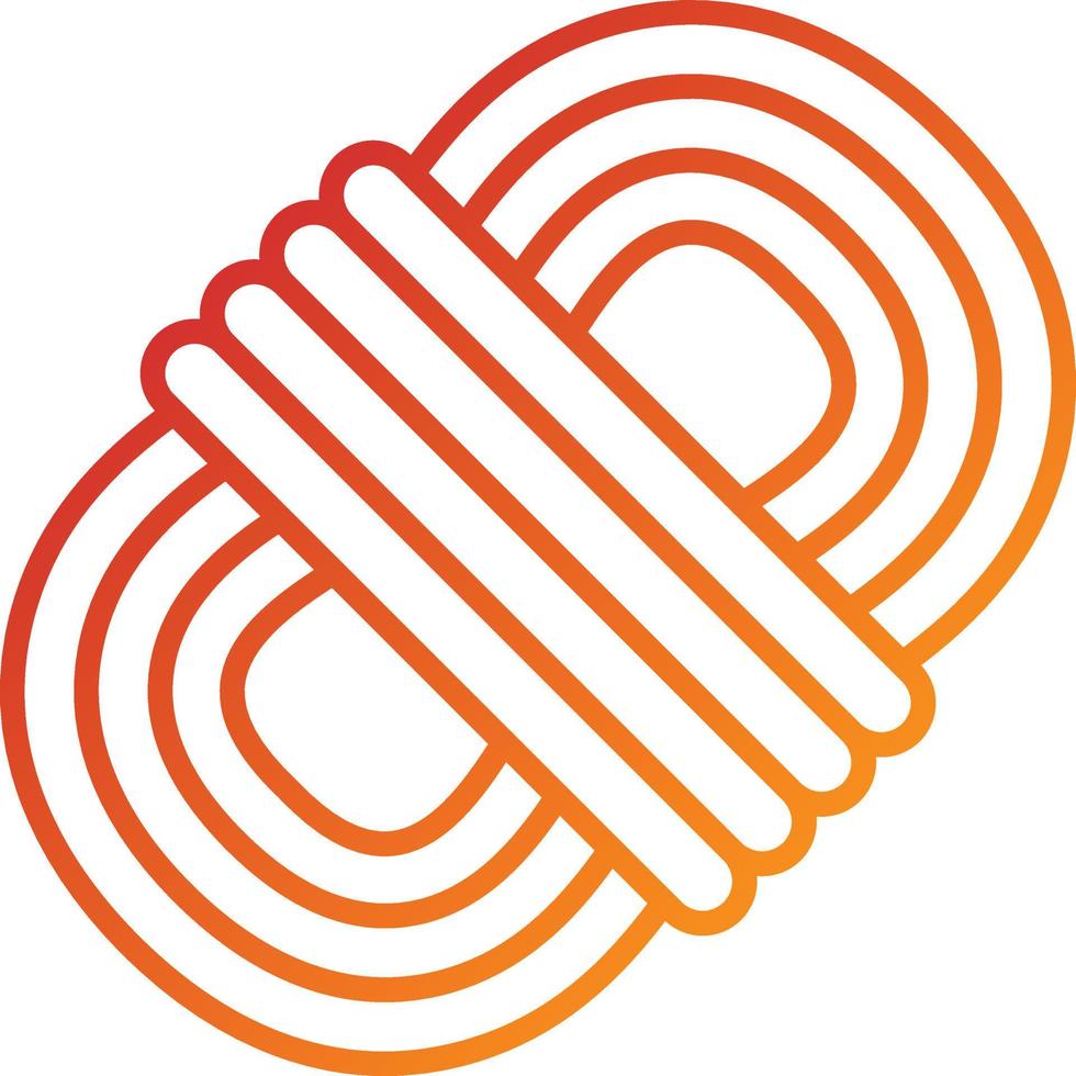 Rope Icon Style vector