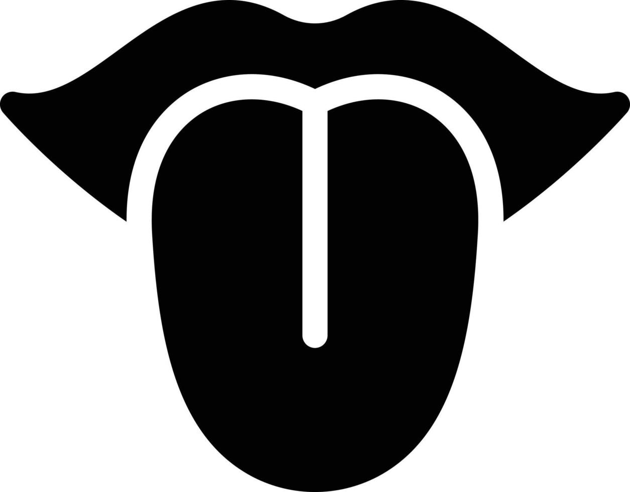 tongue vector illustration on a background.Premium quality symbols. vector icons for concept and graphic design.