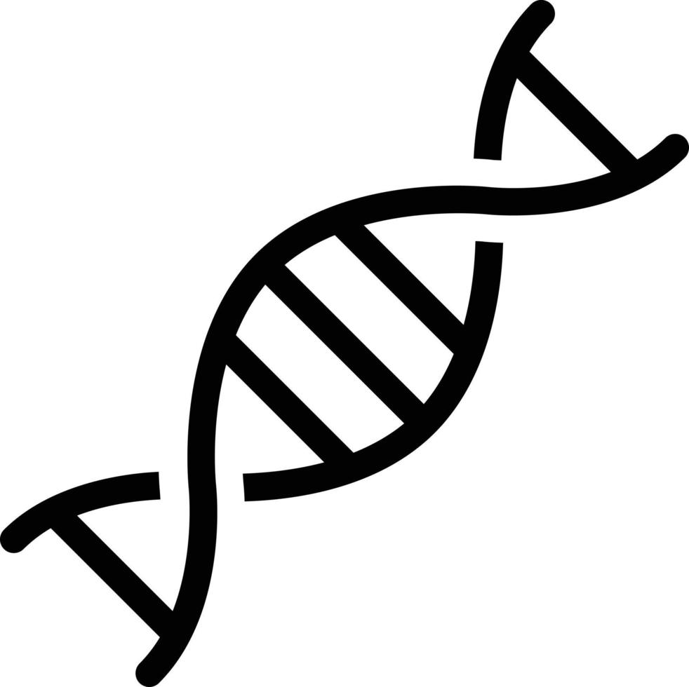 dna vector illustration on a background.Premium quality symbols. vector icons for concept and graphic design.