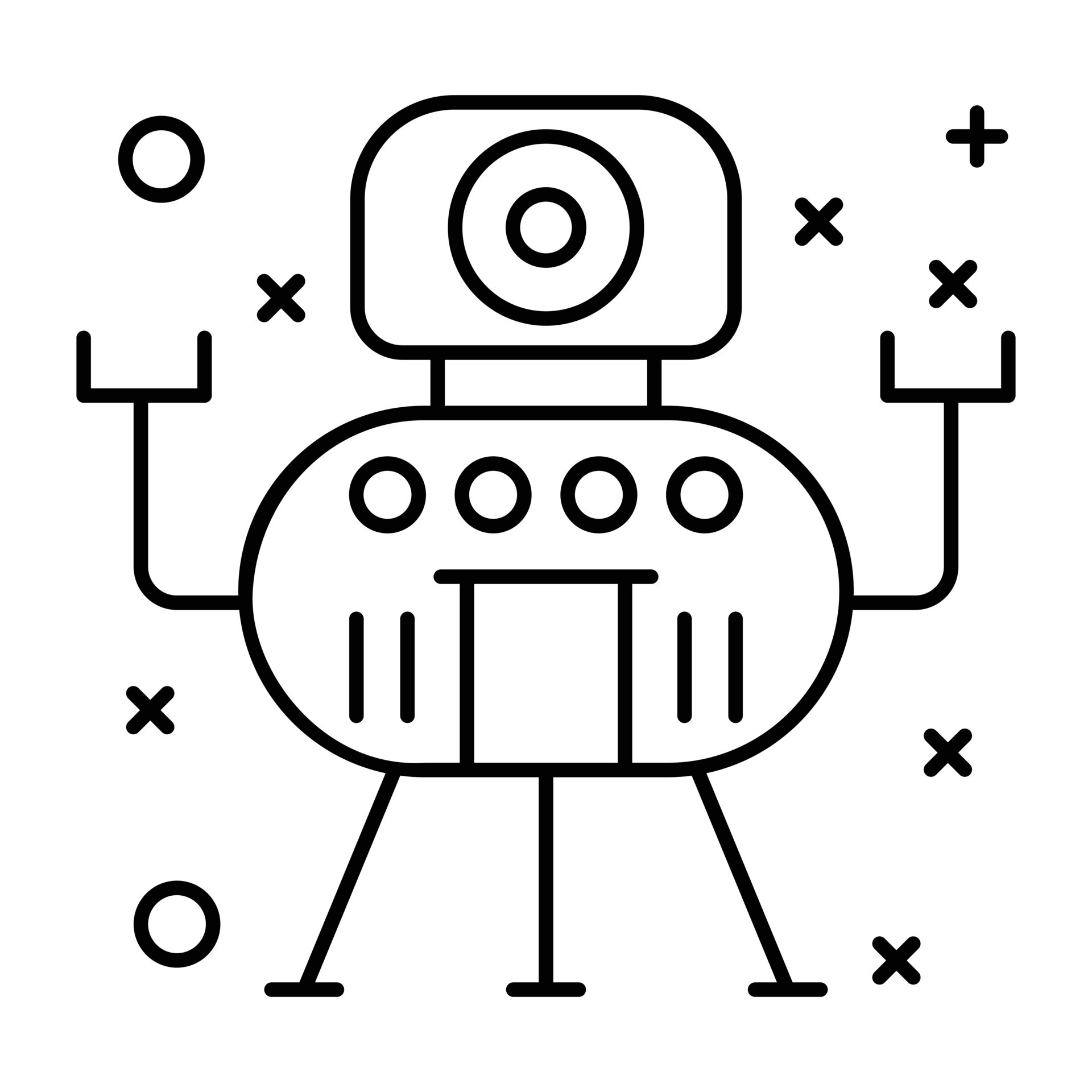 A handy linear icon design of robot capsule 7241870 Vector Art at Vecteezy