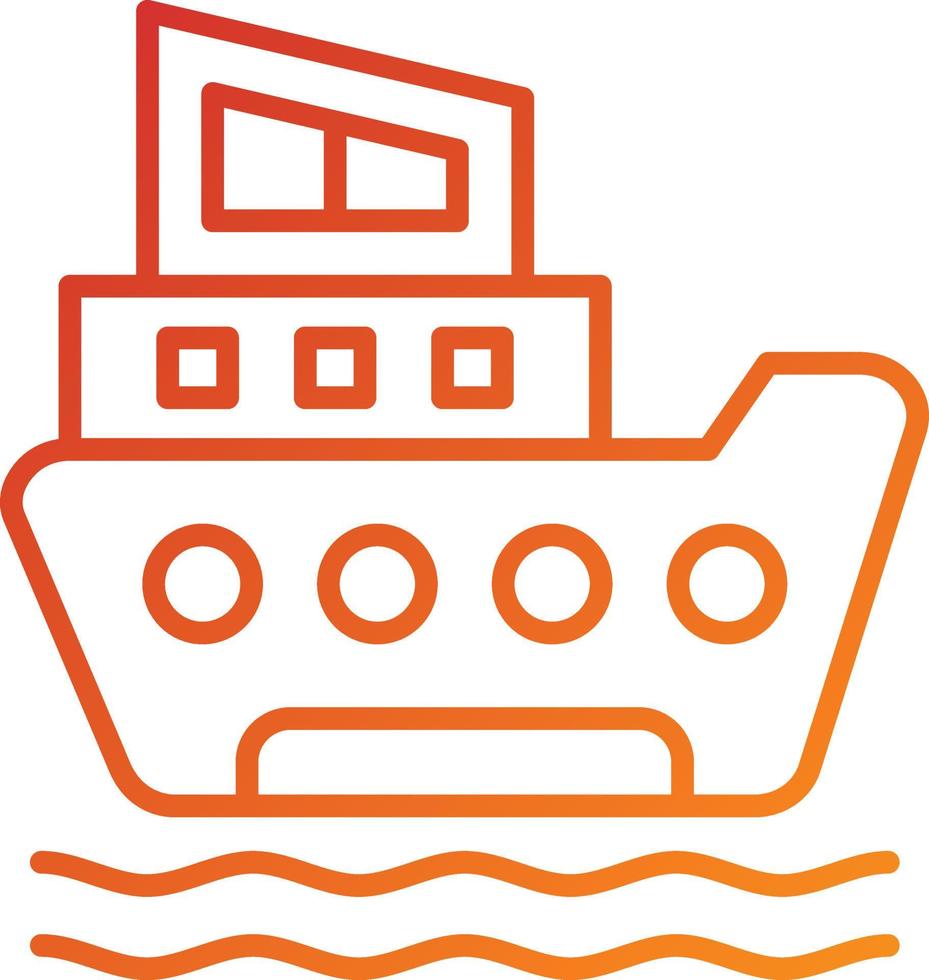 Boat Icon Style vector