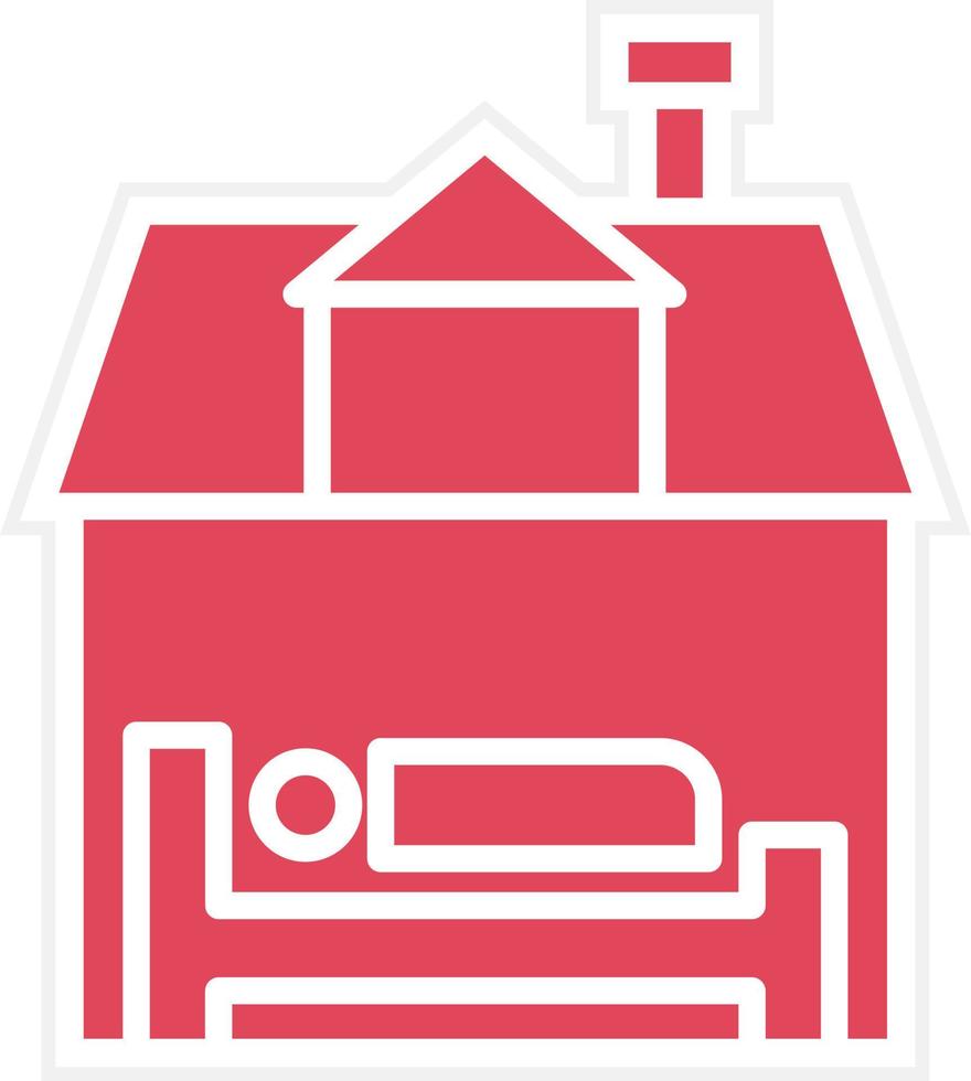 Accommodation Icon Style vector