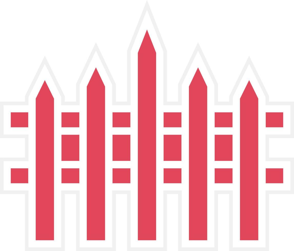 Fence Icon Style vector