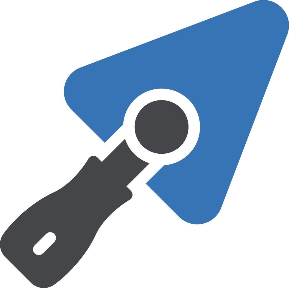 trowel vector illustration on a background.Premium quality symbols.vector icons for concept and graphic design.