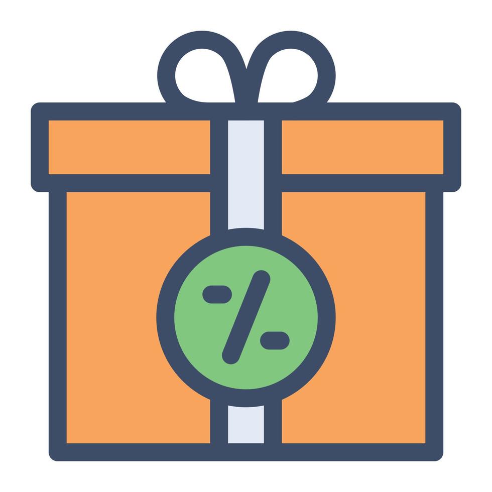 present vector illustration on a background.Premium quality symbols. vector icons for concept and graphic design.