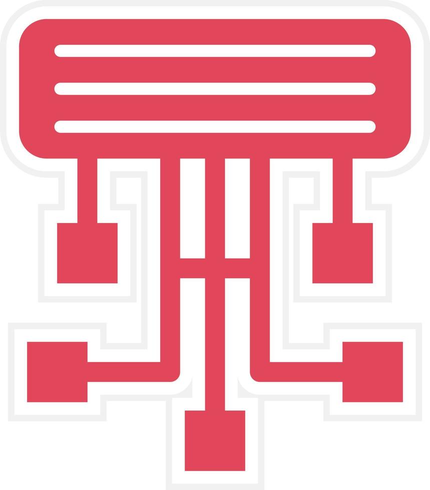 Sitemap Icon Style vector