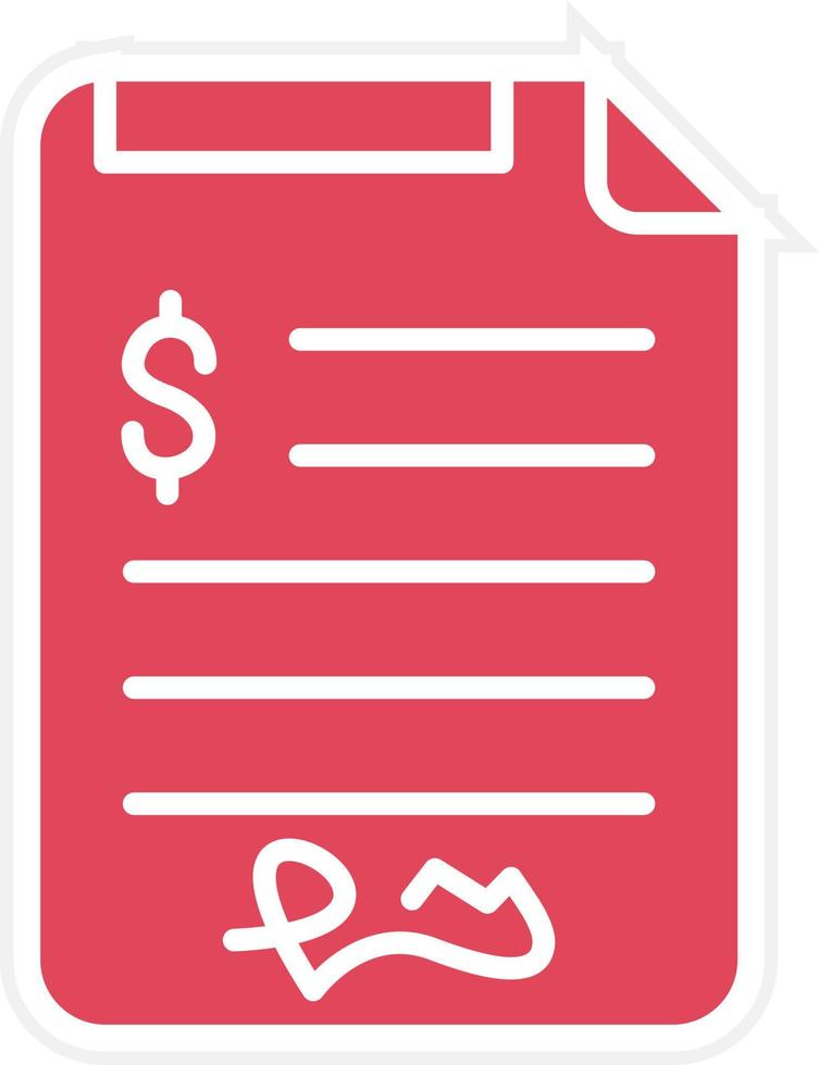 Agreement Icon Style vector