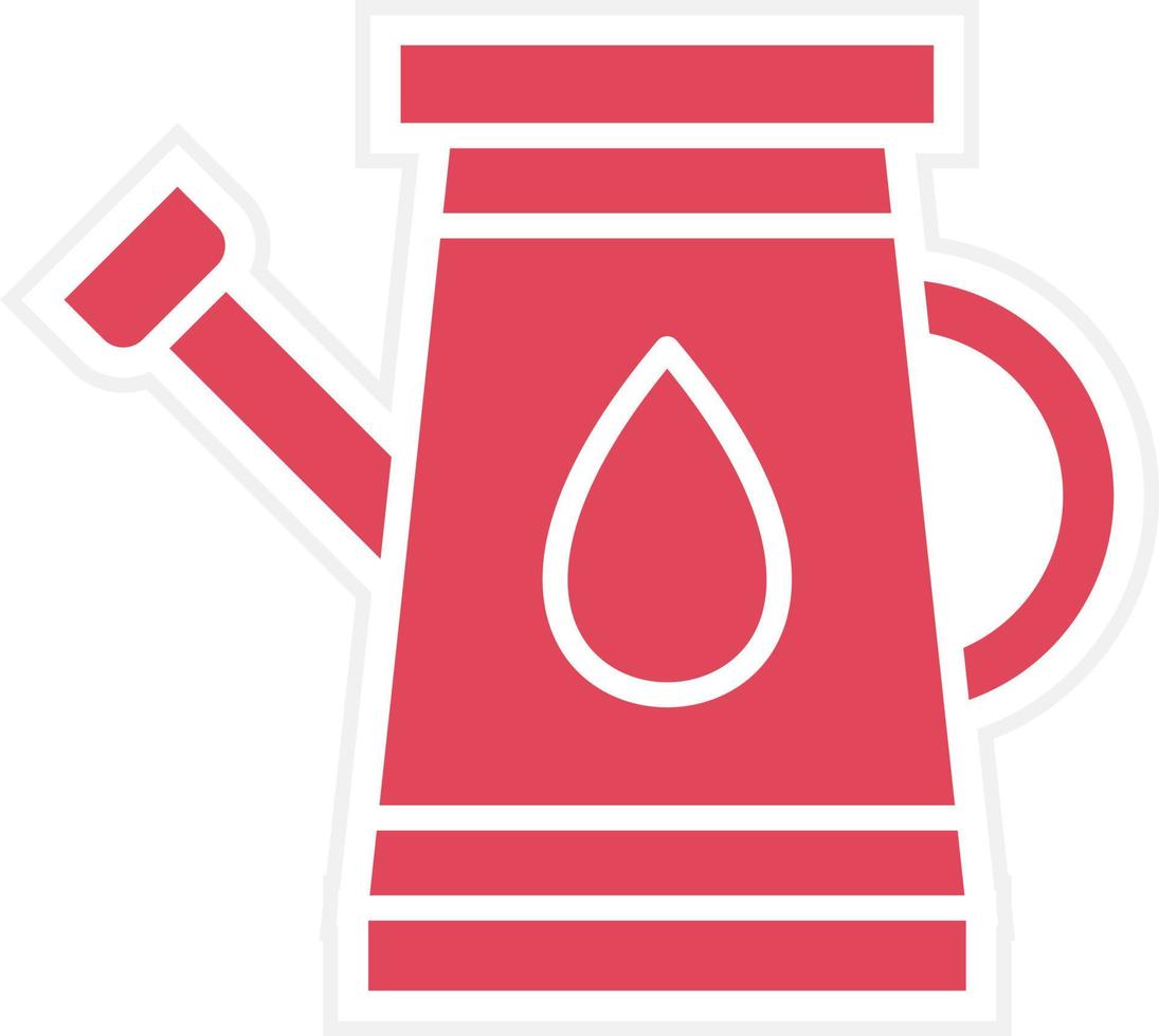 Watering Can Icon Style vector