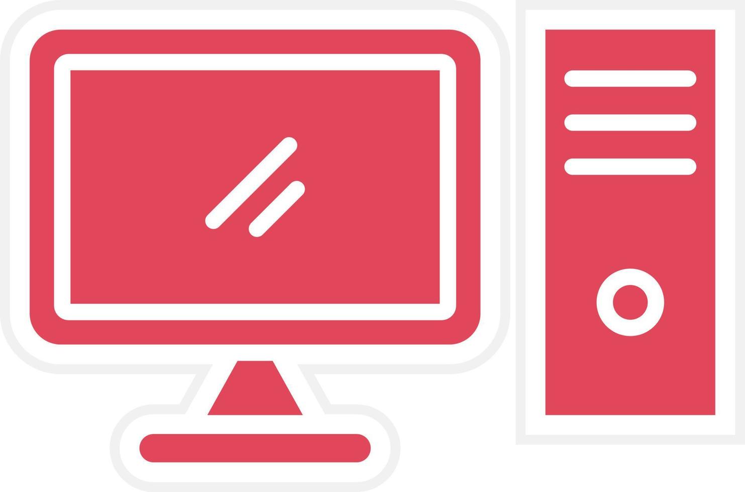 Computer Icon Style vector