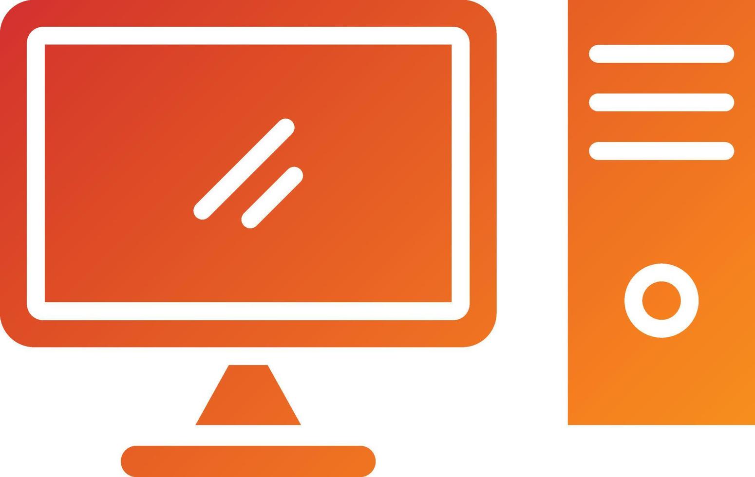 Computer Icon Style vector