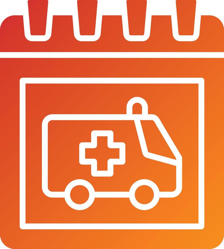 Medical Appointment Icon Style vector