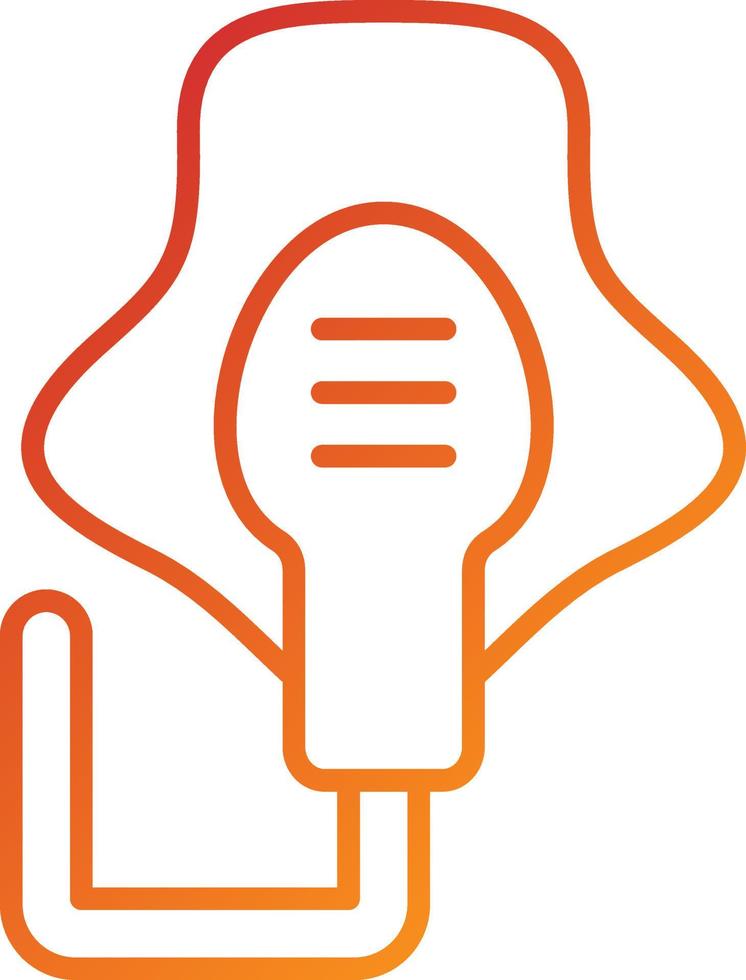 Oxygen Mask Icon Style vector