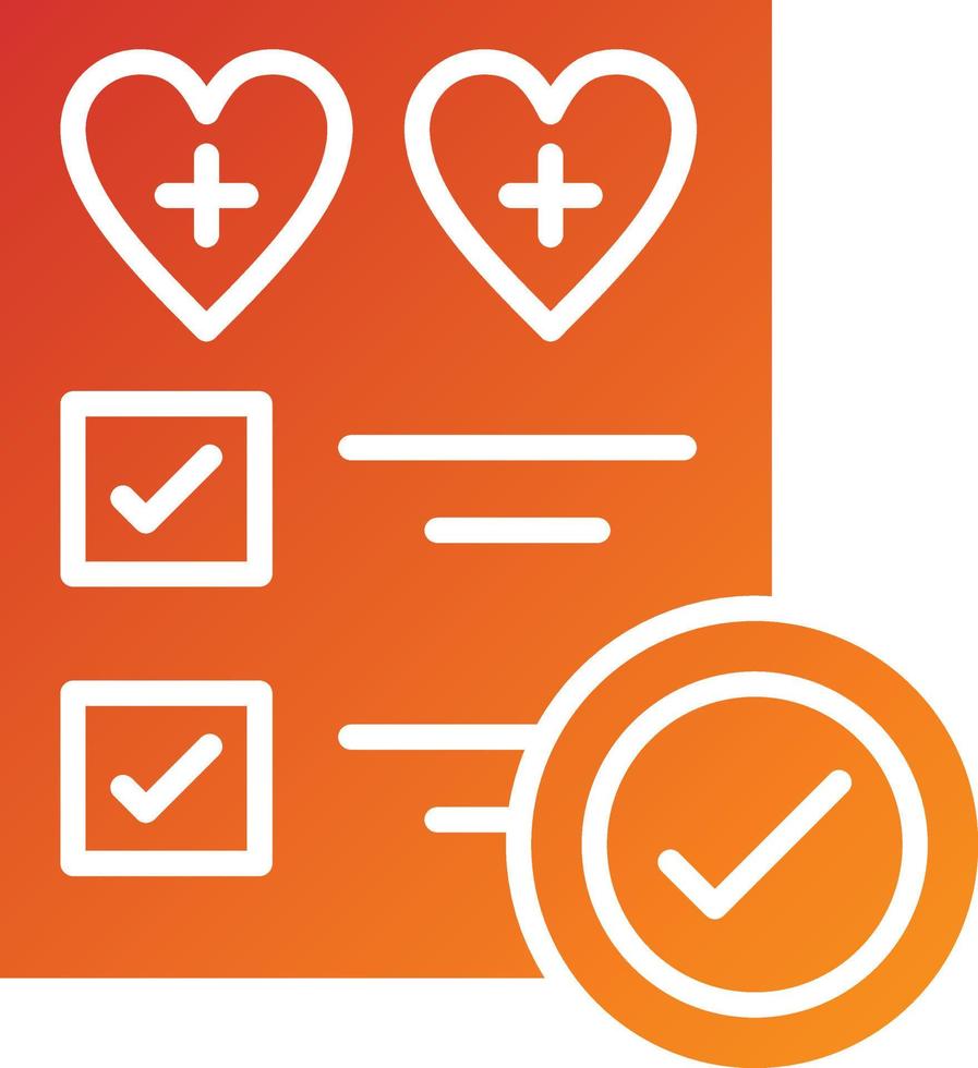 Health Check Icon Style vector