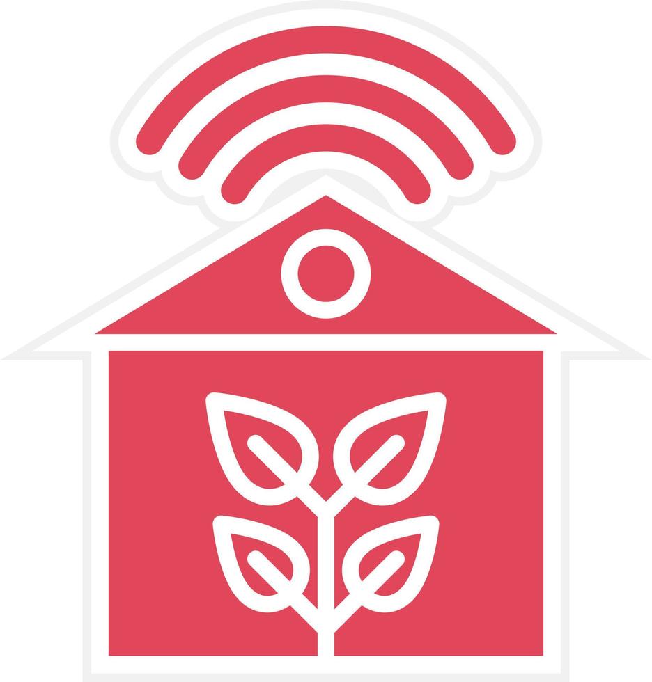 Smart Farm Icon Style vector