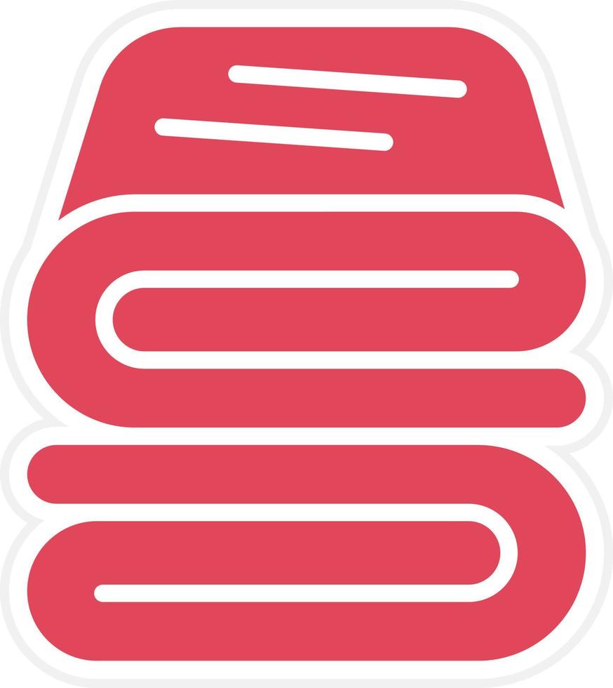 Blanket Icon Style vector