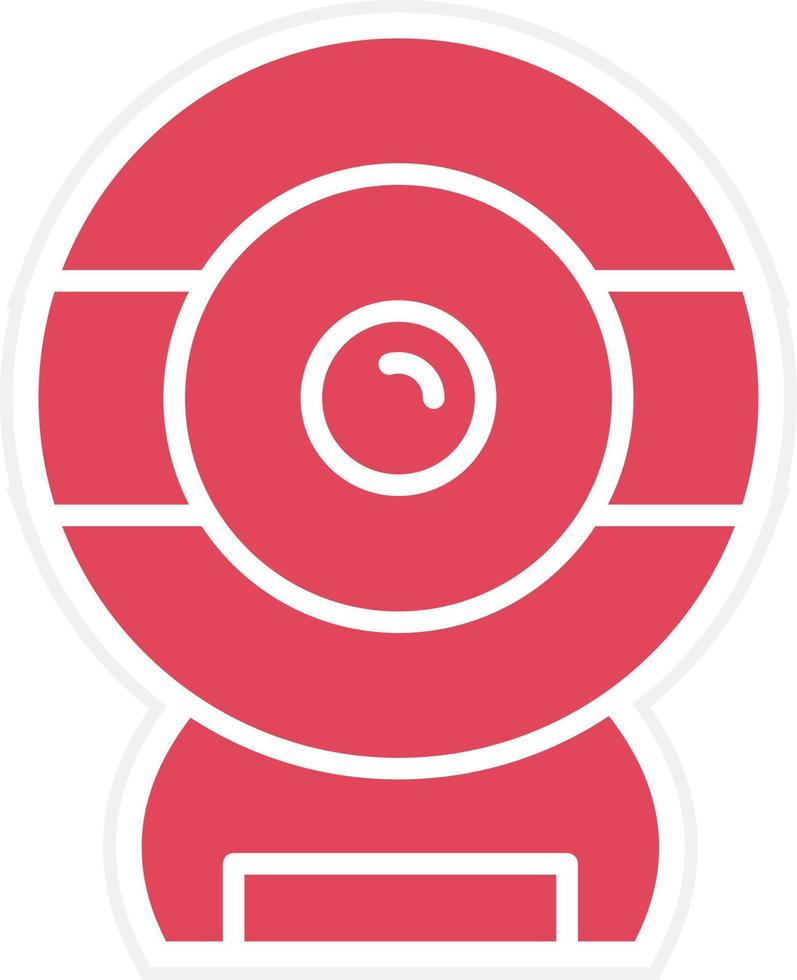 Webcam Icon Style vector
