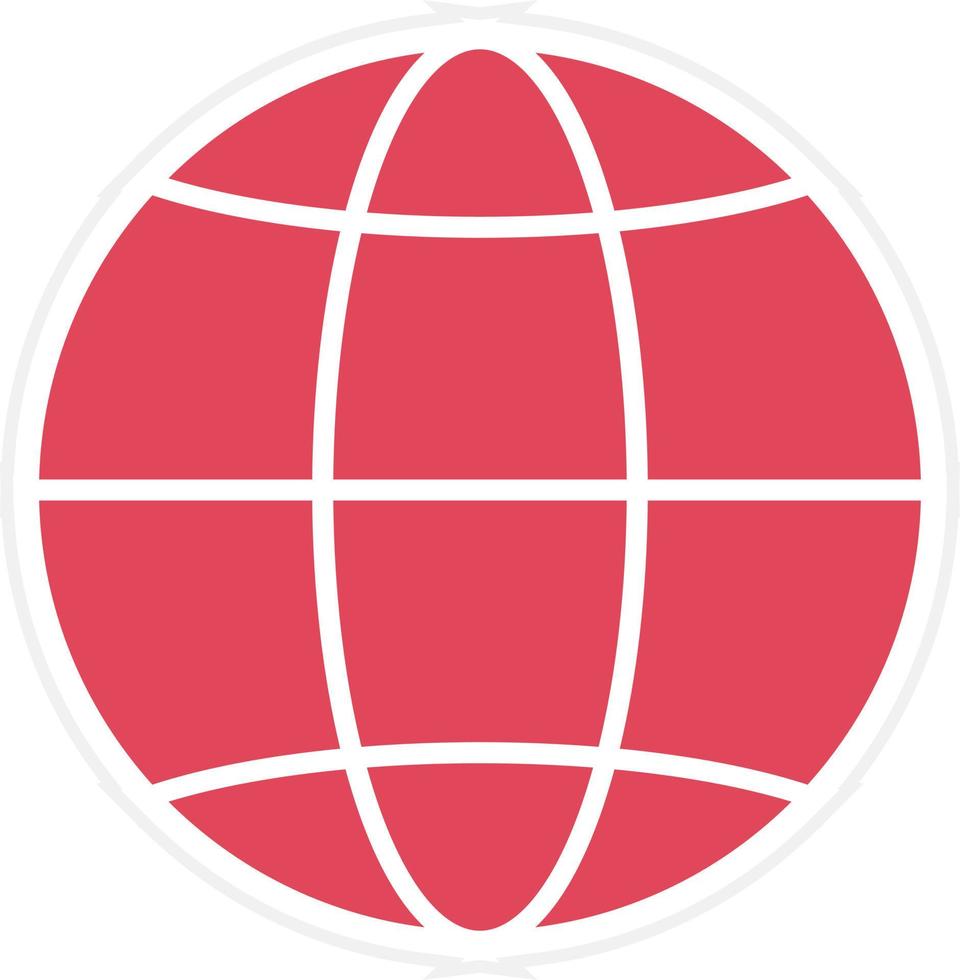 Globe Icon Style vector