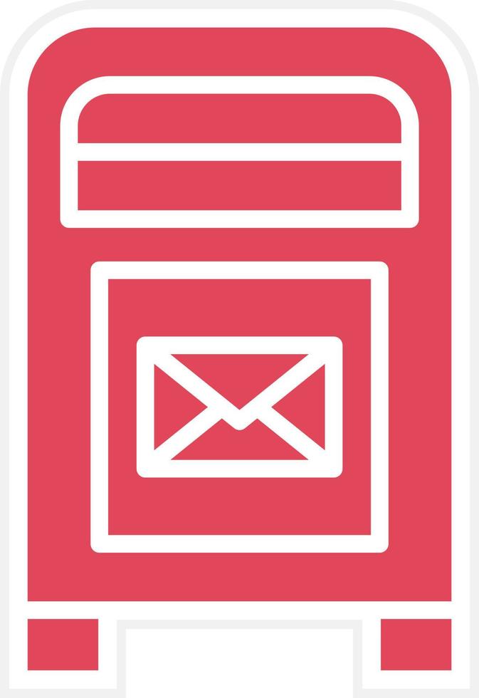 Mailbox Icon Style vector